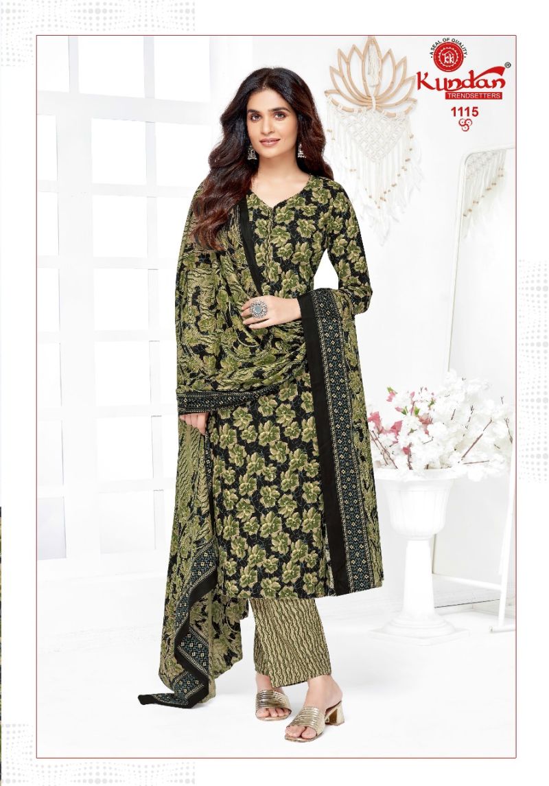 Kundan K4U Advance Vol 11 Cotton Printed Dress Material