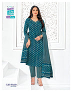 Mcm Lifestyle Vol 15 Readymade Cotton Printed Kurti Pant With Dupatta