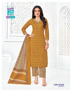Mcm Lifestyle Vol 15 Readymade Cotton Printed Kurti Pant With Dupatta