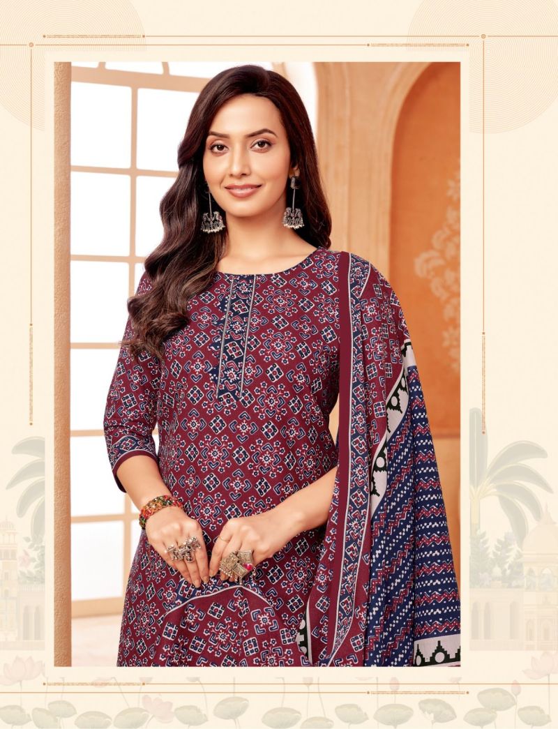 Balaji Sofiyana Vol 15 Readymade Cotton Printed Kurti Set