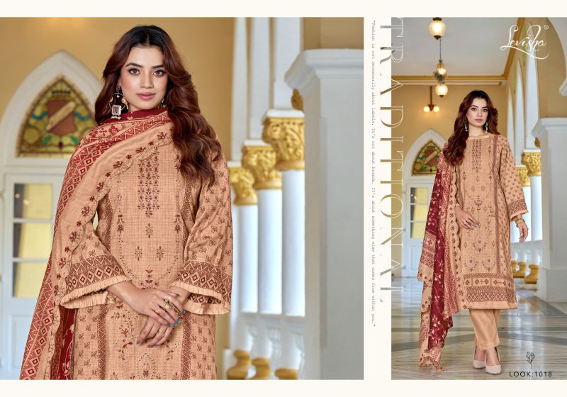 Levisha Madhubala Vol 9 Lawn Cotton Dress Material Collection