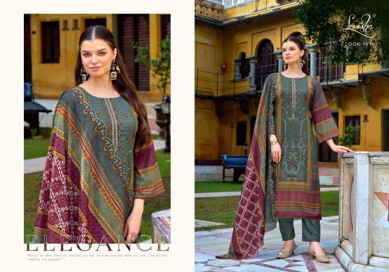 Levisha Madhubala Vol 9 Lawn Cotton Dress Material Collection