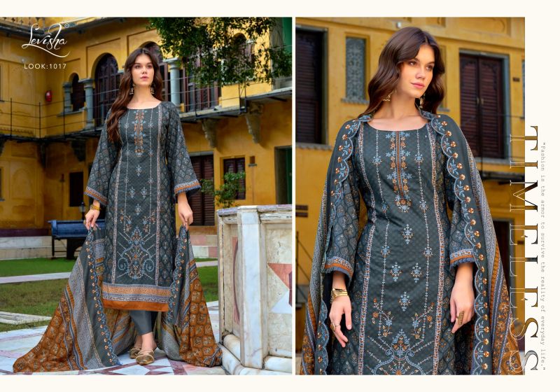 Levisha Madhubala Vol 9 Lawn Cotton Dress Material Collection