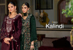 Ibiza Kalindi Viscose Velvet Work Designer Salwar Kameez Collection
