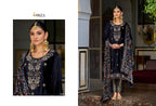 Ibiza Kalindi Viscose Velvet Work Designer Salwar Kameez Collection