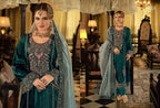 Ibiza Seerat Viscose Velvet Embroidery Work Designer Salwar Kameez Suits