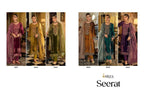 Ibiza Seerat Viscose Velvet Embroidery Work Designer Salwar Kameez Suits