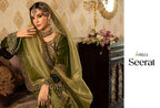 Ibiza Seerat Viscose Velvet Embroidery Work Designer Salwar Kameez Suits