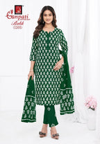 Ganpati Batik Vol 12 Readymade Pure Cotton Batik Printed Kurti Set Collection