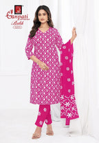 Ganpati Batik Vol 12 Readymade Pure Cotton Batik Printed Kurti Set Collection