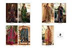 Aiqa The New Vintage Velvet Digital Print Fancy Work Salwar Kameez Suits