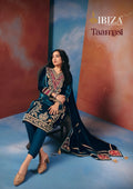 Ibiza Taamasi Viscose Velvet Embroidery Designer Salwar Kameez Collection