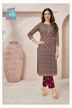 Mcm Batik Vol 1 Readymade Cotton Batik Printed Kurti With Pant Collection