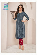 Mcm Batik Vol 1 Readymade Cotton Batik Printed Kurti With Pant Collection