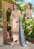 Keval M Prints Vol 2 Cotton Embroidered Work Dress Material Collection