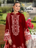 Alzohaib Aaida Cotton Dupatta Cotton Work Pakistani Salwar Kameez