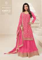 Vinay Kuleesh Karva Vol 2 Viscose Chinon Embroidered Salwar Kameez