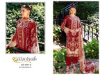 Alzohaib Humaira Vol 1 Chiffon Dupatta Cotton Work Pakistani Salwar Suits