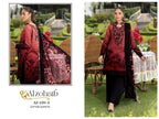 Alzohaib Aamina Vol 1 Chiffon Dupatta Cotton Work Pakistani Salwar