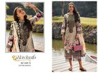Alzohaib Aamina Vol 1 Chiffon Dupatta Cotton Work Pakistani Salwar