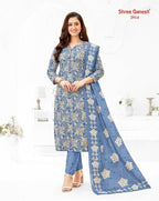 Shree Ganesh Samaiyra Vol 19 Readymade Cotton Printed Kurti Set