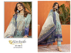 Alzohaib Aarifa Chiffon Dupatta Cotton Work Pakistani Salwar Suits