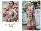 Alzohaib Aarifa Chiffon Dupatta Cotton Work Pakistani Salwar Suits