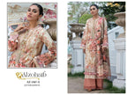 Alzohaib Aarifa Chiffon Dupatta Cotton Work Pakistani Salwar Suits