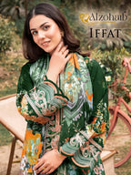 Alzohaib Iffat Chiffon Dupatta Cotton With Work Pakistani Salwar Suits