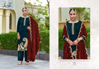 Levisha Aarushi Velvet Designer Embroidery Dress Material Collection