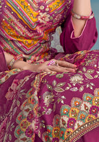 Alok Crazy Edition 3 Viscose Maslin Designer Work Dress Material