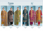 Alok Crazy Edition 3 Viscose Maslin Designer Work Dress Material