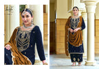 Levisha Riwaaz Vol 2 Velvet Embroidery Work Dress Material Collection