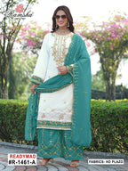 Ramsha R 1461 A To D Ho Embroidery Work Pakistani Salwar Kameez