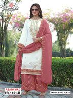 Ramsha R 1461 A To D Ho Embroidery Work Pakistani Salwar Kameez