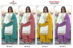 Ramsha R 1461 A To D Ho Embroidery Work Pakistani Salwar Kameez