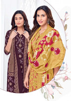 Deepkala Alisha Vol 3 Readymade Cotton Printed Kurti Pant With Dupatta