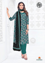 Deepkala Alisha Vol 3 Readymade Cotton Printed Kurti Pant With Dupatta