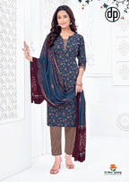 Deepkala Alisha Vol 3 Readymade Cotton Printed Kurti Pant With Dupatta
