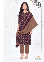 Deepkala Alisha Vol 3 Readymade Cotton Printed Kurti Pant With Dupatta