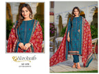 Alzohaib Asmaa Cotton Dupatta Cotton Pakistani Salwar Kameez Suits