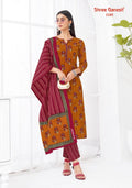 Shree Ganesh Lehriya Vol 1 Cotton Printed Dress Material