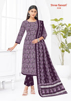 Shree Ganesh Lehriya Vol 1 Cotton Printed Dress Material