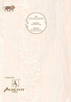 Alok Sana And Sara Cambric Cotton Printed Embroidery Dress Material
