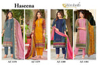 Alzohaib Haseena Chiffon Dupatta Cotton Printed Pakistani Salwar Suits