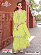 Ramsha R 1274 I To L Crunchy With Work Pakistani Salwar Kameez
