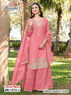Ramsha R 1272 I To L Crunchy With Work Pakistani Salwar Kameez