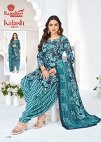 Kundan Kalash Vol 17 Cotton Printed Top With Bottom Dupatta