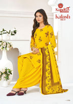 Kundan Kalash Vol 17 Cotton Printed Top With Bottom Dupatta