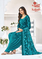 Kundan Kalash Vol 17 Cotton Printed Top With Bottom Dupatta